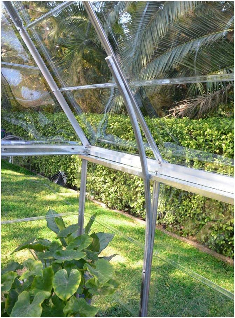 - Canopia Americana 12' X 12' Large Greenhouse for outside Heavy Duty Polycarbonate, Rust Resistant Aluminum Frame and High Light Transparency Panels for Growing Vegetables, Outdoor Sun Room
