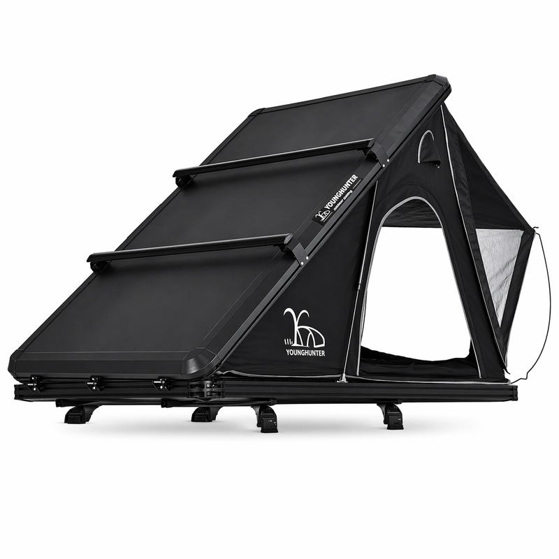 4X4 Camping Car Truck Pop up Triangle Hardshell Rooftop Tent